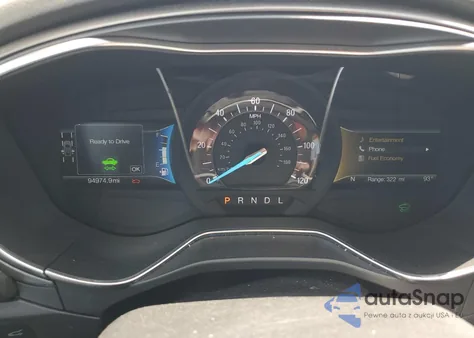 2018 Ford Fusion Se Hybrid z USA, uszkodzony, nr VIN 3FA6P0LU9JR178484